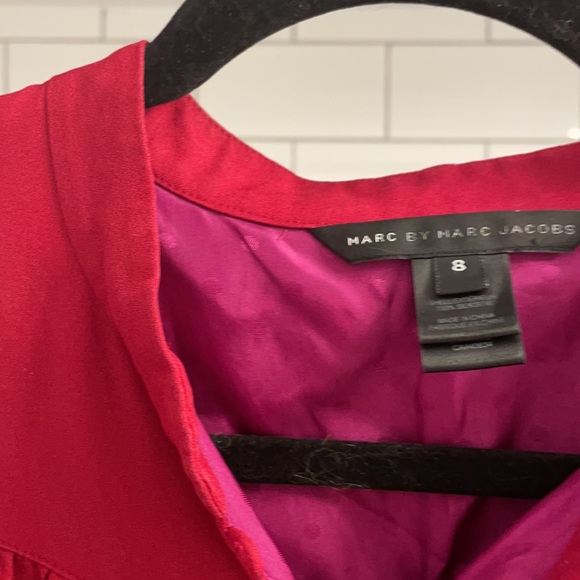 Red Silk Marc by Marc Jacobs Vintage Dress - Picture 3 of 4